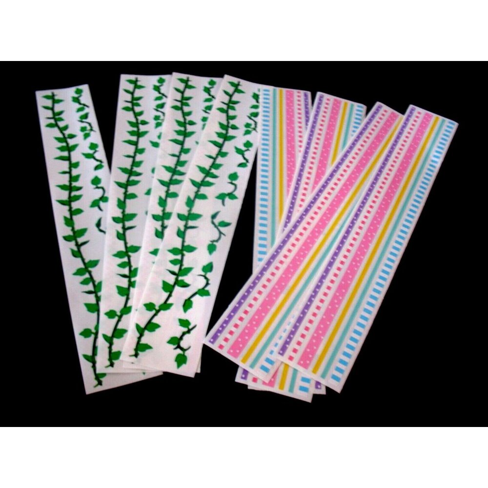 Mrs. Grossman's  Stickers 8 Strips "Vines & Pastel" Accent Stickers